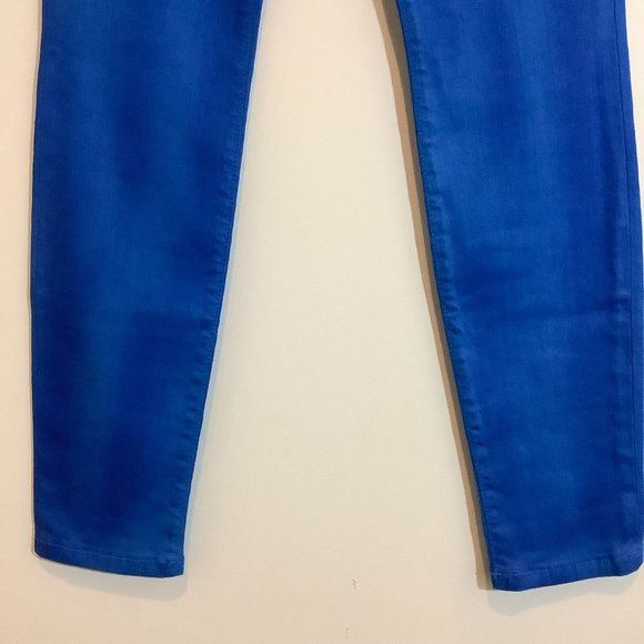 Joe’s blue coated high water jeans size 25 NWT minor wear - Picture 4 of 7